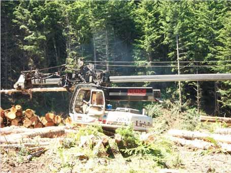 Results: Logging systems 53% Oregon sites hand felled and cable