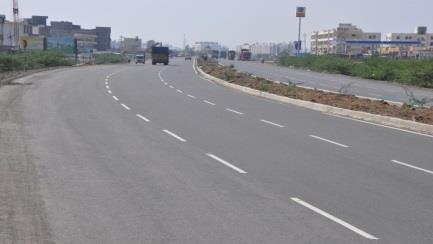 Supporting infrastructure: Road, Rail & Air Road Airport Rail Existing Infrastructure 50 km of six lane Dahej-Bharuch State Highway connecting six