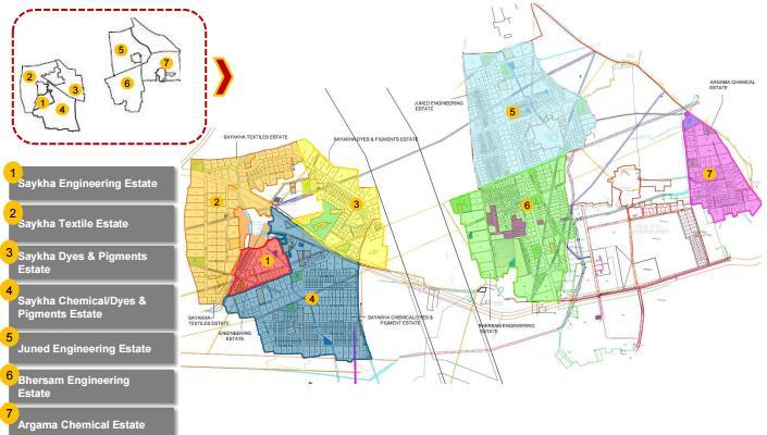 Saykha industrial estate plan Source:
