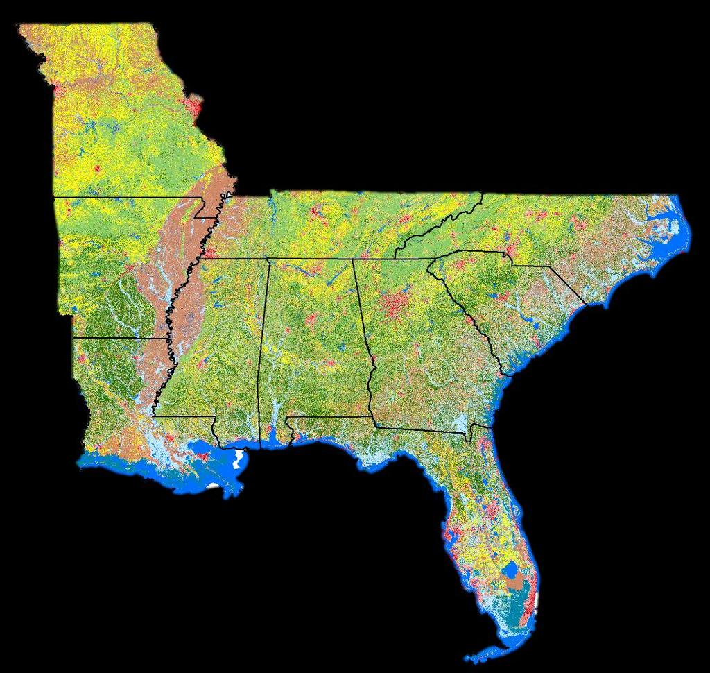 overly data- or computationallyintensive Large spatial extent (10 state