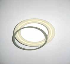 fig. 70: application example of gluing PTFE. treated PTFE is stuck together with a viton ring (Sealing). 2.1.5.