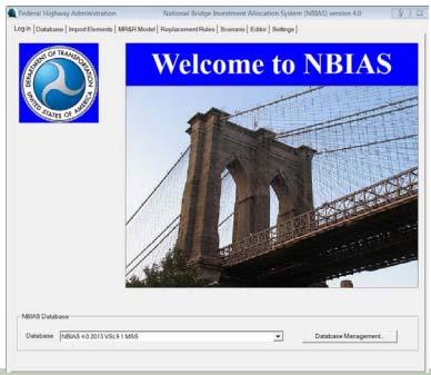 Proposal: Bridge Management Software The National Bridge Investment Analysis System (NBIAS) incorporates economic forecasting analysis tools
