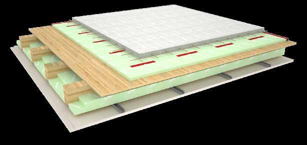 FLOORS WALLS ELASTIC JUNCTION 1 2 3 4 5 6 7 8 Product L nw (db) R w (db) U (W/m 2 K) Highmat 42 69,2 1. Floor finishing, th. 15 mm 2. Screed, th. mm 3. Acoustic insulation HIGHMAT 4.