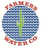 2017 Water Quality Report Public Water System Name: FARMERS WATER CO. Public Water System Numbers: 10048, 10049, 10213, 10414 To Our Valued Customers Farmers Water Co.