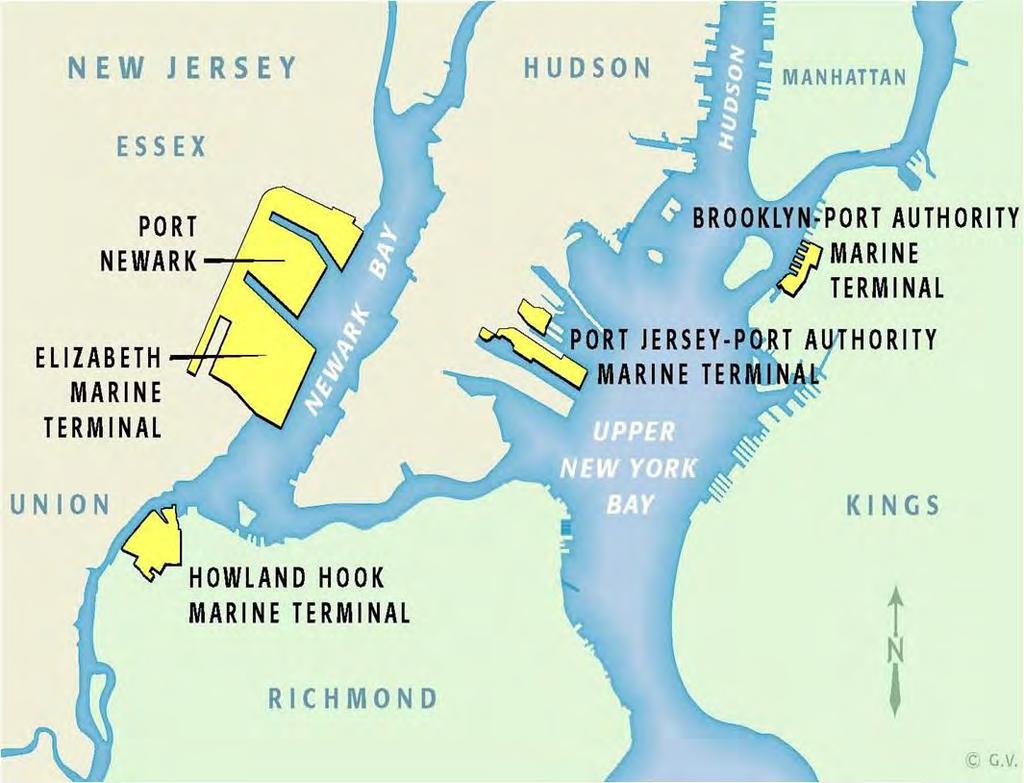 The Port of New York & New Jersey BAYONNE