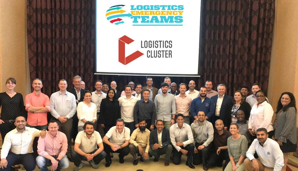 4 Meet the 2017 LET Graduates 2017 LET Graduates (Photo Credit: Logistics Cluster) From May 16-18, 33 logistics managers from the Logistics Emergency Team (LET) member companies Agility, UPS, DP