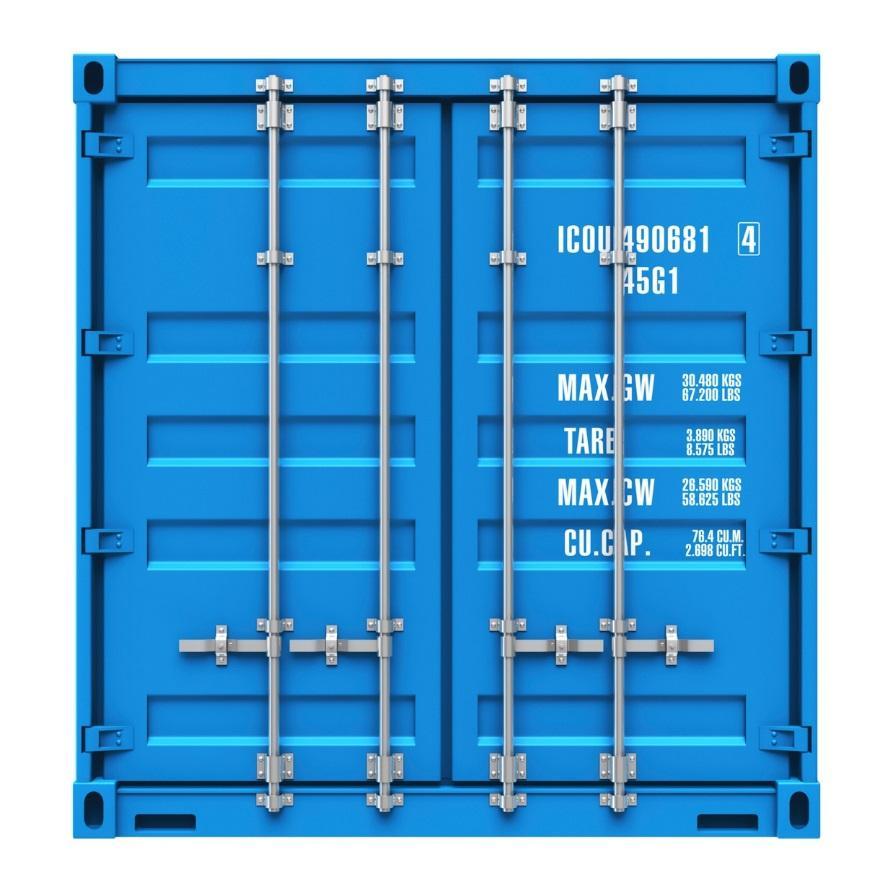WSC / OCEMA guidelines In accordance with SOLAS guidelines, if using Method 2, shippers may use the container tare weight marked on the container.