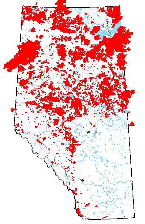 Alberta is Different Spring fires 51% of the annual area burned is from May fire starts 82% of