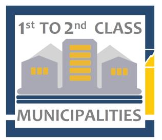Municipalities (240 second class, 179 third
