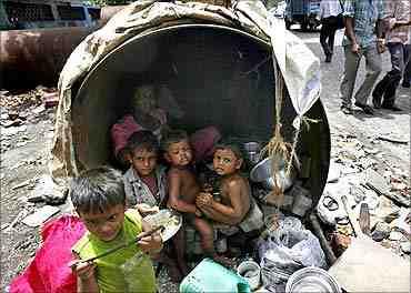 42 per cent of Indian children are undernourished and stunted. This represents over 61 million children.