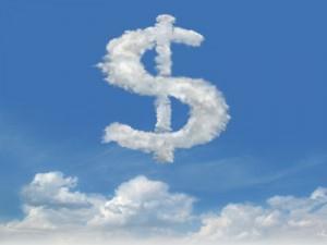 Money in the cloud We know