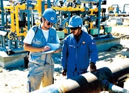 development, oil and gas storage and transportation, refining and marketing, oil