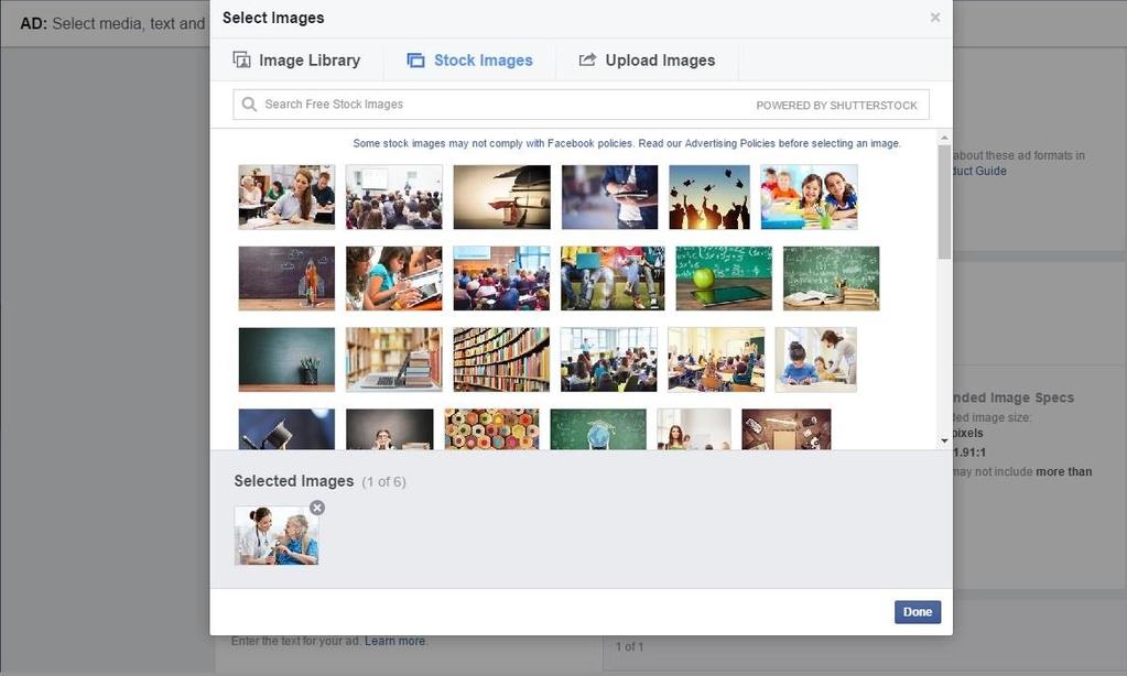 Design recommendations Facebook has design recommendations for photos and video to make sure that they show up clearly in your ads.
