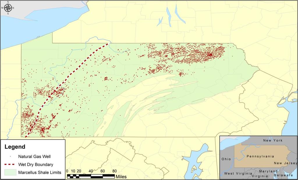 High Quality Feedstock Northeast Pennsylvania Natural Gas Contains Very Few Impurities UGI Energy Services Pipelines Are Located in the Region of Dry Gas Highlights Wet Gas Dry Gas Northeast
