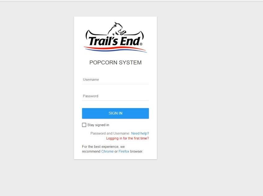 Unit orders due online Popcorn Ordering by 11/01/18 @ 4:00 pm Login to: scouting.trailsend.