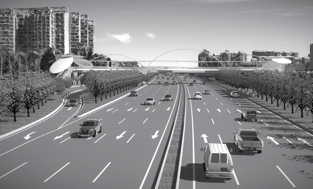 CCCC First Highway Consultants (CCCC) provided design services from planning through preliminary design and construction for the expansion of the original expressway and the newly built auxiliary