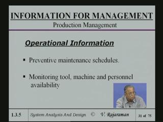 a of a items, so that total production per day is automized. These are items which are the operational manager has to do. (Refer Slide Time: 55.