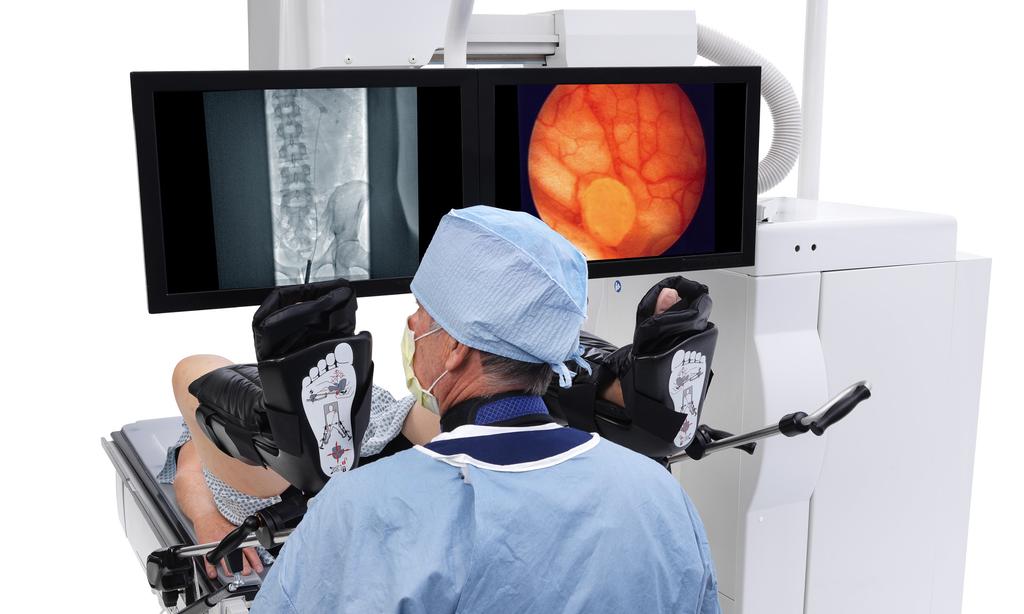 Precision Imaging View your images in superb detail on the Uroview FD s large, high-resolution monitors that use digital flat