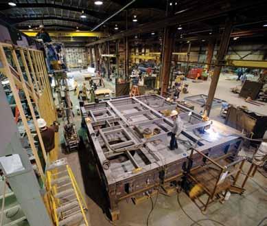 Facility Overview The AES Anchorage Fabrication and Construction group excels at providing all ranges of fabrication and construction services with an emphasis on job safety, cost containment,