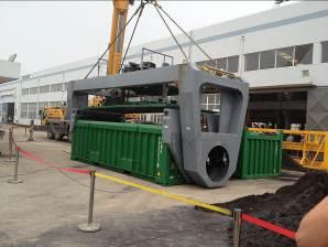Figure 4: Rotating Spreader acceptance testing in China Figure 5: Rotating Spreader in operation The project development approval concludes all the processes required for IronClad to commence