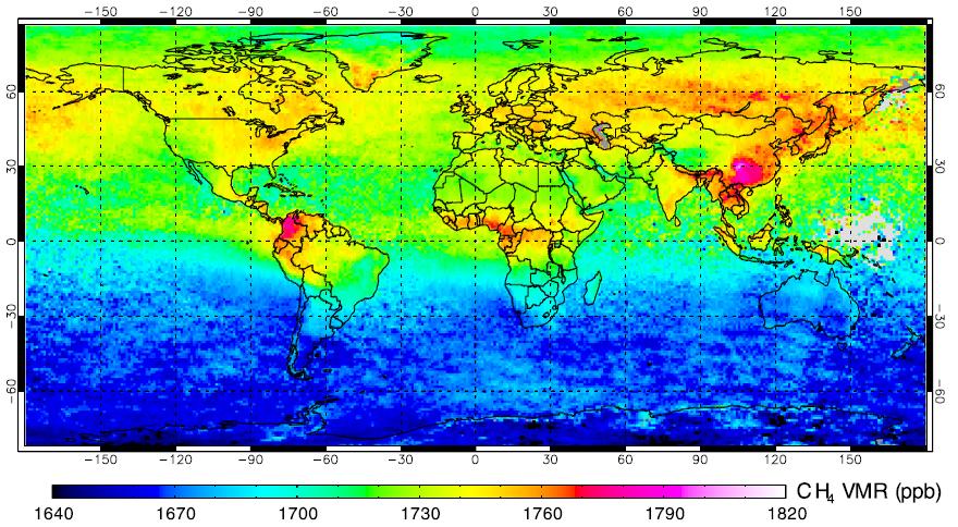 Seasonal cycle and interhemispheric gradient Northern Hemisphere Global Southern Hemisphere