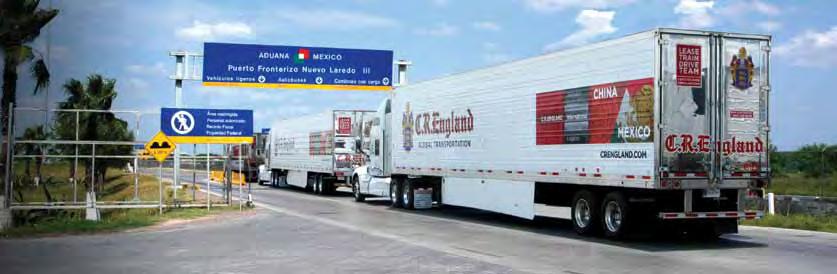 C.R. England Mexico Services C.R. England is well equipped to handle your transportation needs into and out of Mexico.