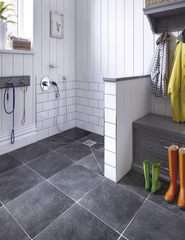 WHAT ABOUT ACCESSIBILITY? A wetroom combines a visually attractive showering space with easy access, meaning it s perfect for multigenerational use.