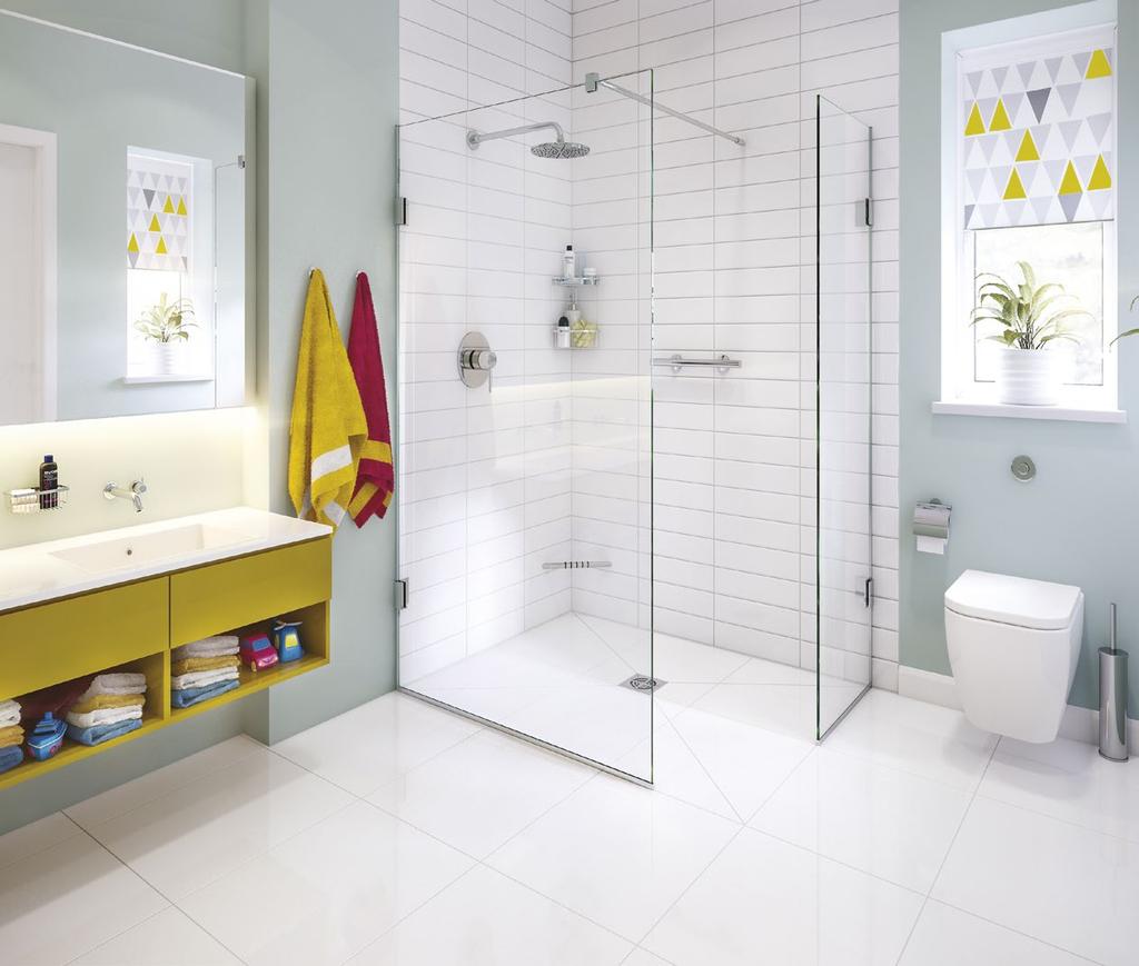 Simply put... A wetroom is a fully-tiled, open-plan shower room which has been completely waterproofed.