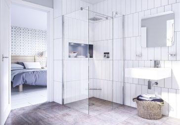 A WETROOM IS IDEAL FOR ANY SPACE Creative spaces Whether you have an