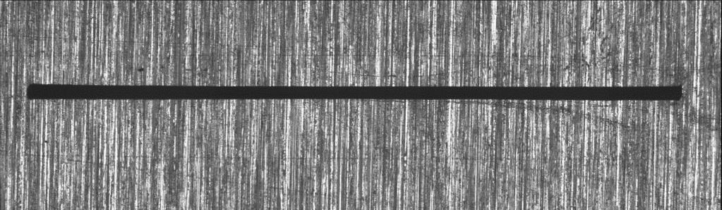 We used a wolfram electrode with a thickness of 10 µm at the first attempt, but reached a depth of only 0.14 mm.
