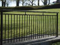 78 Goodwood Railing Ideally placed to offer enhanced security to a children s playground / play area.