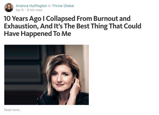 Arianna Huffington Stories