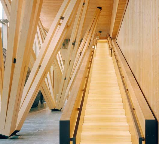 Uses for glulam We offer our customers expert design services and project-specific tailored products for creation of innovative solutions.