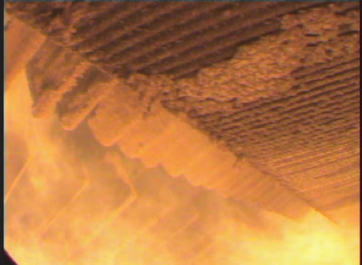 High Temperature Boiler Camera Services Example Flames with