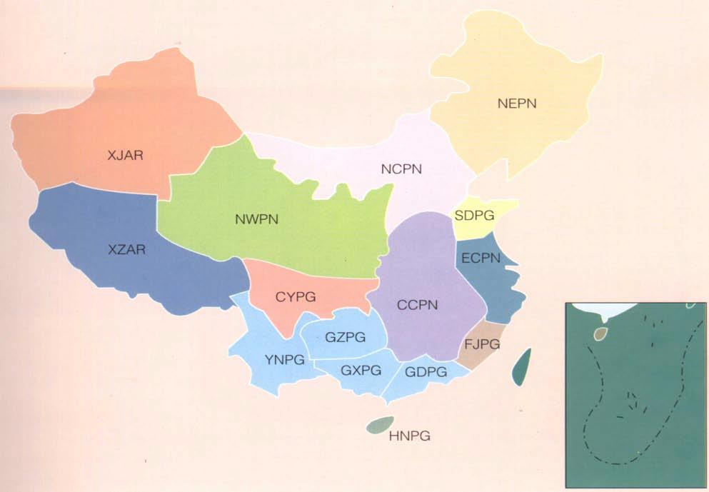 HVDC Transmission Lines in China Total 23 HVDC projects (6 UHVDC, 3 B-T-B ) in operation (2014) 8 UHVDC/HVDC lines from hydro-plants in Southwest sending hydro-power over 2,000 km separately to the