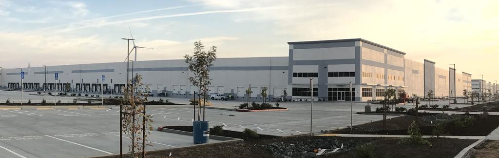 Distribution Center Highlights Building ±430,500 SF (divisible) 36 minimum interior ceiling clearance Office space to suit ESFR fire suppression system 54 3 x 54 9 column spacing (60 speed bays)