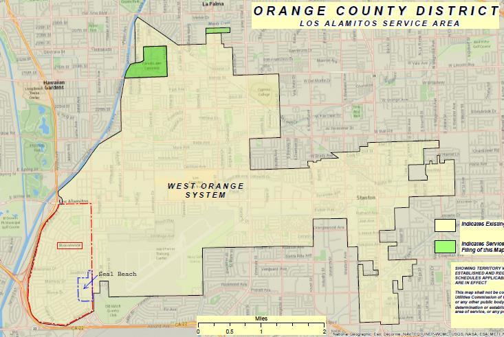 Los Alamitos CSA West Orange System Connections 27,561 Population 111,904 93 GPCD (Ave.