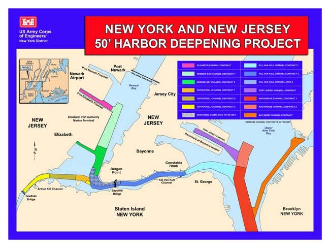 What We Are Doing to Handle Growth Waterside Harbor Deepening Project Deepening Key Channels to 50 to accommodate larger
