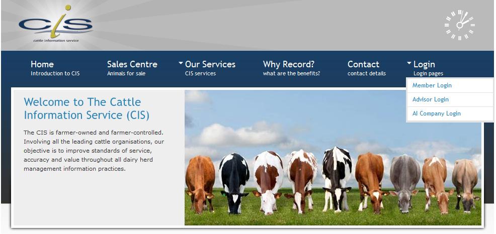 1 Login All Milk recording customers and there advisors can access herd data through the login on the home page.