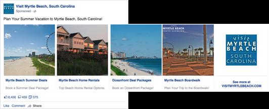 NEW: Facebook Carousel Ads Target achve PCB followers and avid fans on Facebook Showcase 5