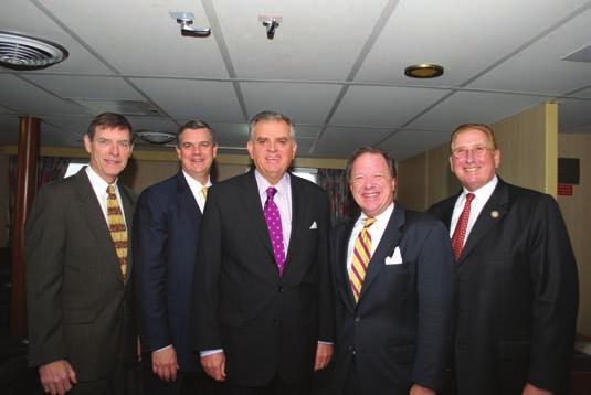 Department of Transportation Secretary Ray LaHood on port operations during his recent visit.