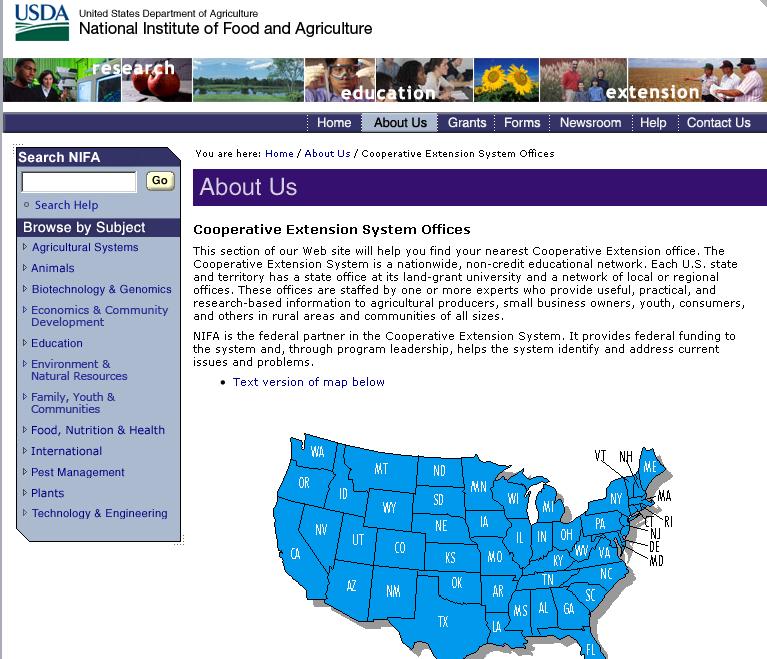 Find Your Cooperative Extension Office