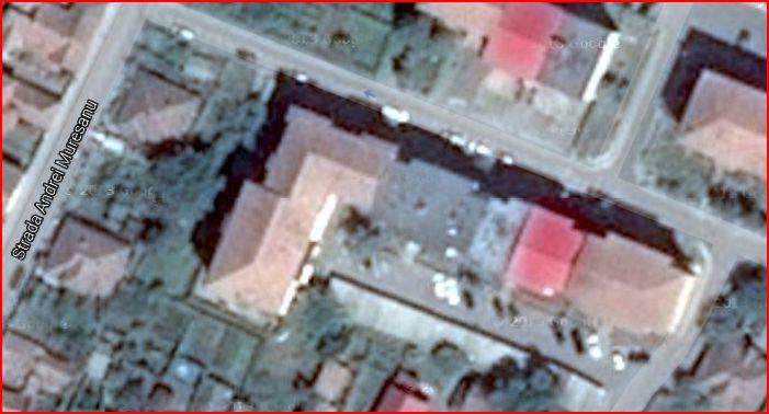 the main facades directed to South and North. The total built area of the building is 1811. In Figure 5.1. is the satellite imagine of the existing building captured from Google Maps. Figure 5.1 The satellite imagine of the real building as seen in Google Maps.