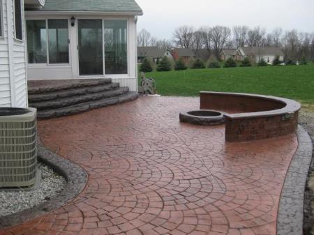 Stamped Concrete: For More Information Please Click The. Stamped concrete has many system solutions depends on the location, area, weather conditions, and site conditions.