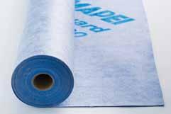 LIST OF PRODUCTS Waterproofing membrane roll 3-ply waterproof membrane protects floors and walls.