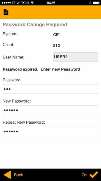 Password Reset Function The app allows users to reset passwords when needed, or on a set expiry date.