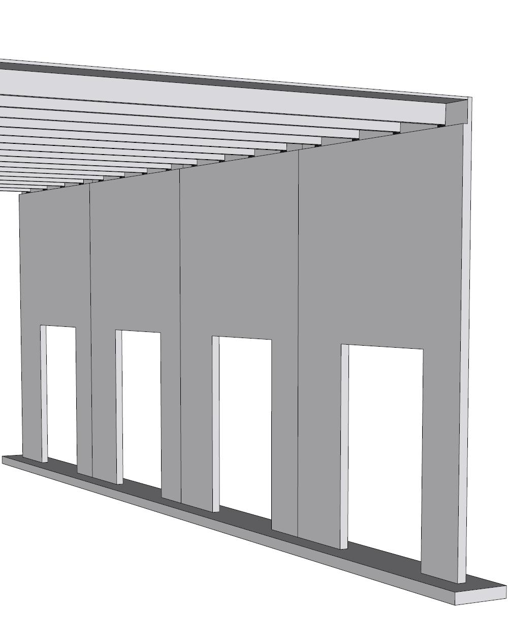 Reinforced Concrete Tilt-Up Wall Panel