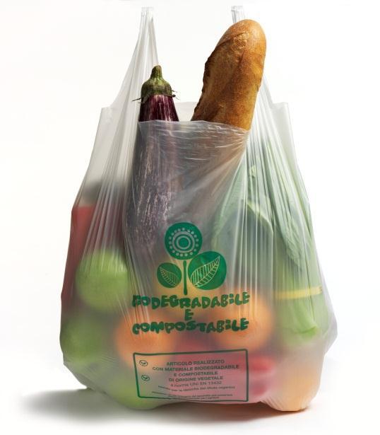 Compostable bags made