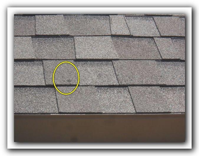 C. Roof Covering Materials Type(s) of Roof Covering: Composition Viewed From: Edge of Roof Observed
