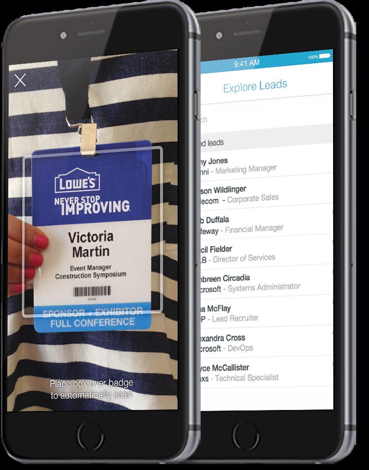 Make edits to your leads at any time in your exhibitor portal, so if you re booth is extremely busy, you can quickly qualify your scanned leads in the exhibitor portal and add important notes later.